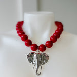 Elephant Charm - Silver