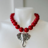 Elephant Charm - Silver