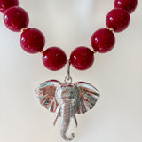 Elephant Charm - Silver
