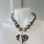 Elephant Charm - Silver