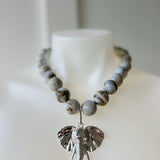 Elephant Charm - Silver