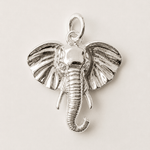 Elephant Charm - Silver