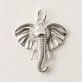 Elephant Charm - Silver