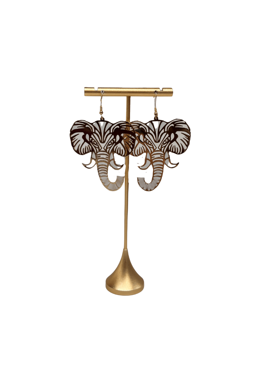 Elephant Face Earrings