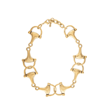 Ellie Horsebit Bracelet - 22K Gold