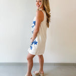 Embroidered Detailed Dress - Cream