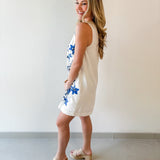 Embroidered Detailed Dress - Cream