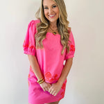 Embroidered Square Top & Skirt Set