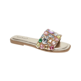 Empress Multi Colored Jewel Sandal