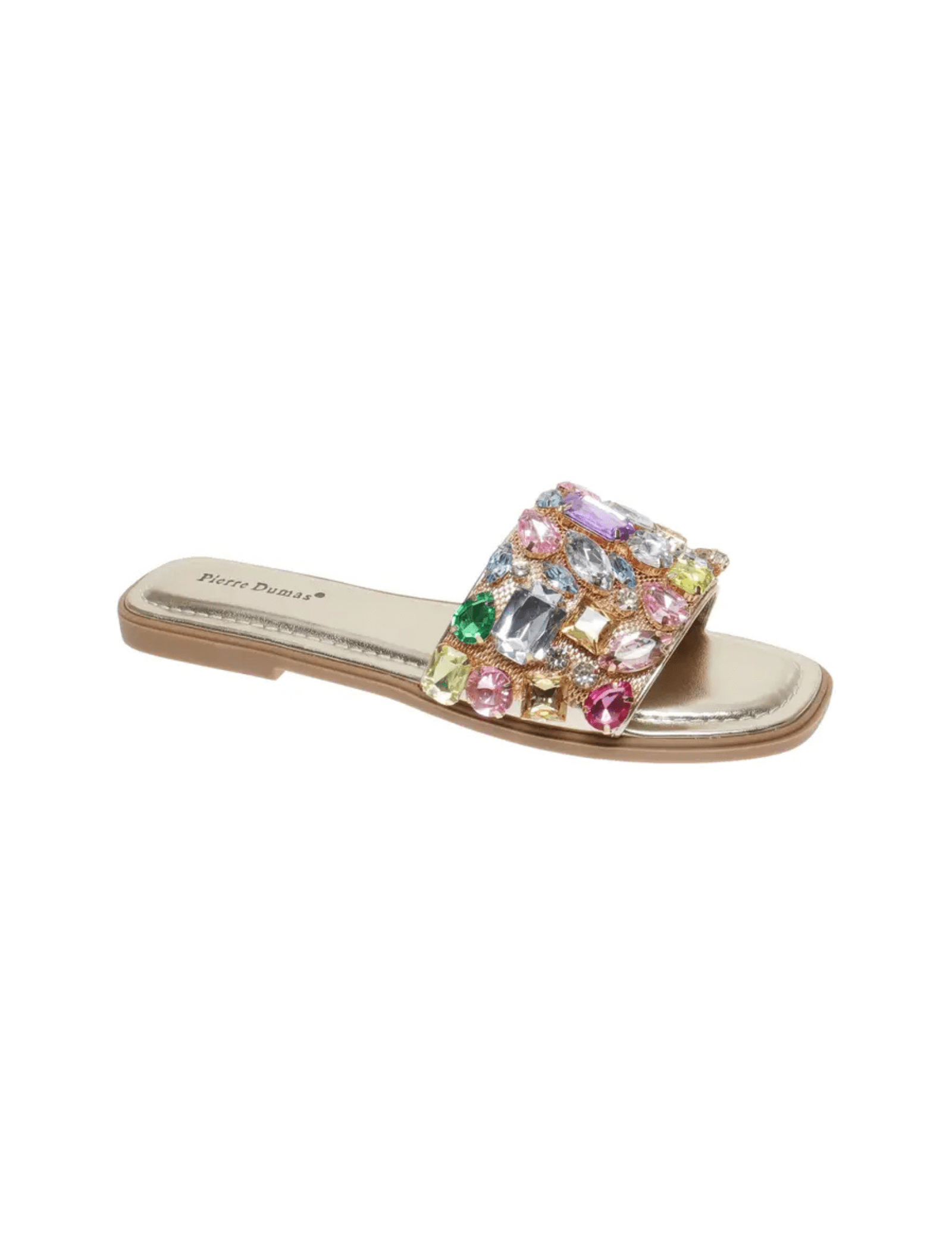 Empress Multi Colored Jewel Sandal