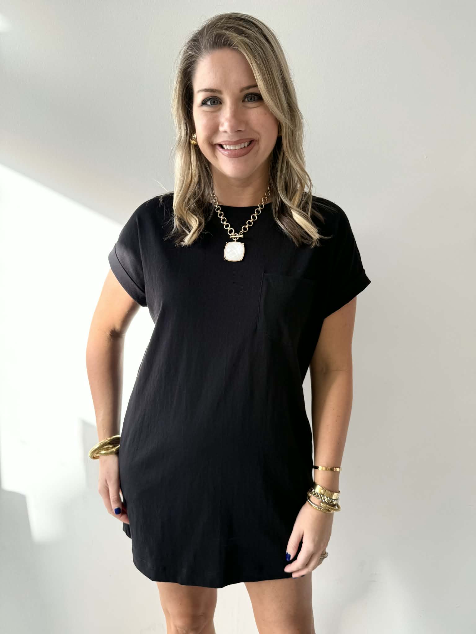 Every Day Cotton T-Shirt Dress