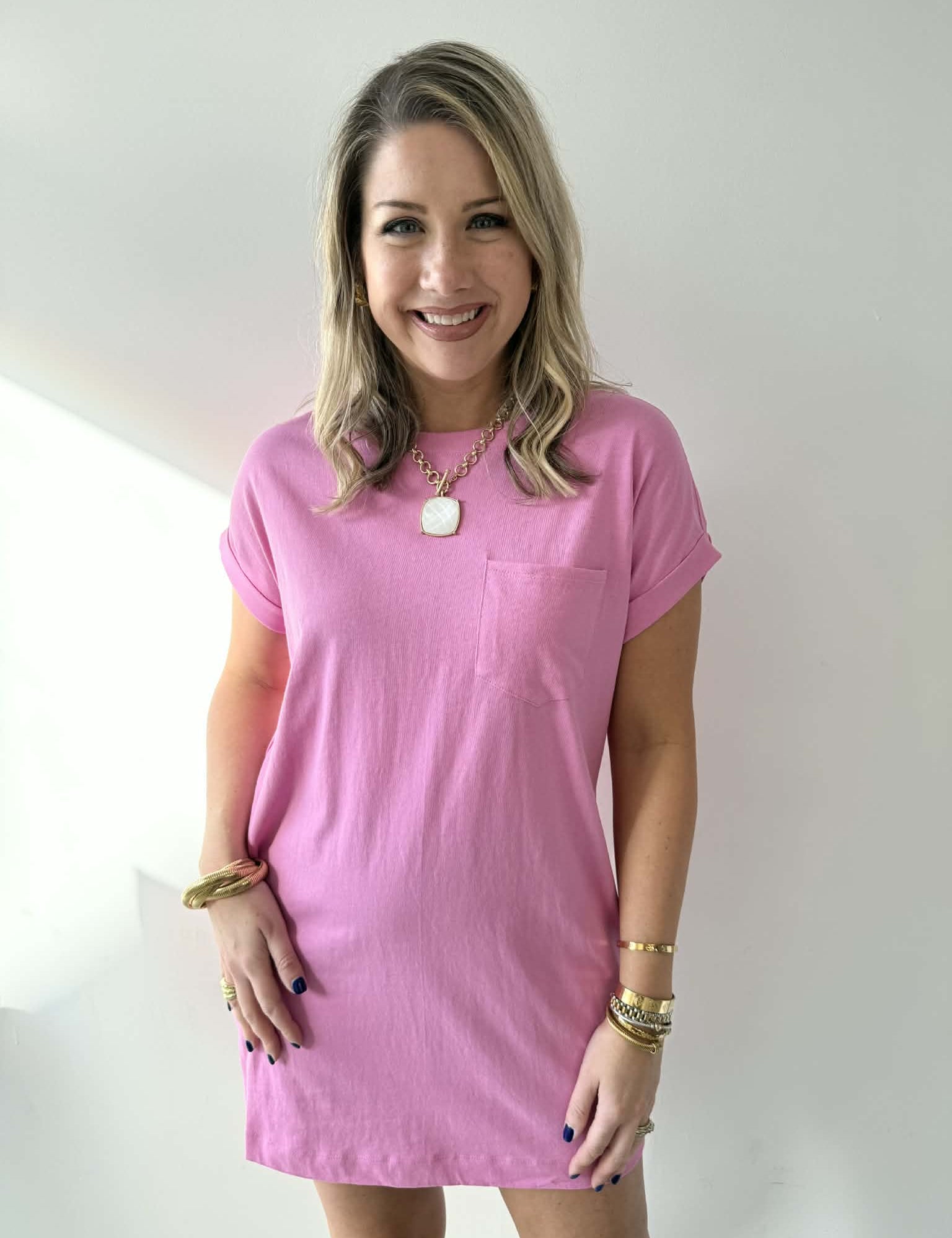 Every Day Cotton T-Shirt Dress