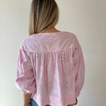 Eyelet Embroidered Blouse