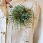 Feather Brooch- Green