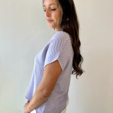 Fine Knit With Scallop Detail Top