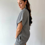 Finely Gingham Shirt & Short Set