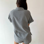 Finely Gingham Shirt & Short Set