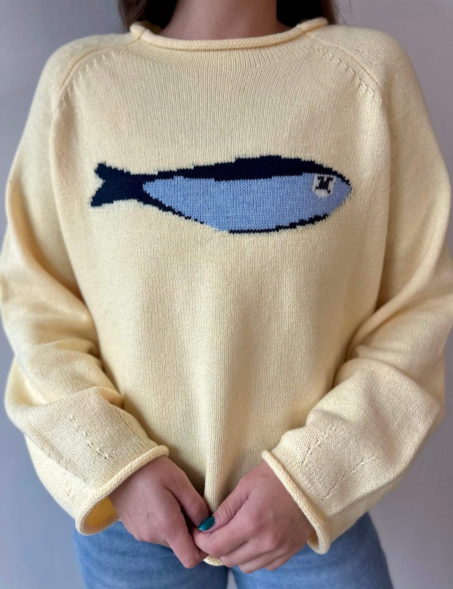 "Fish" Sweater