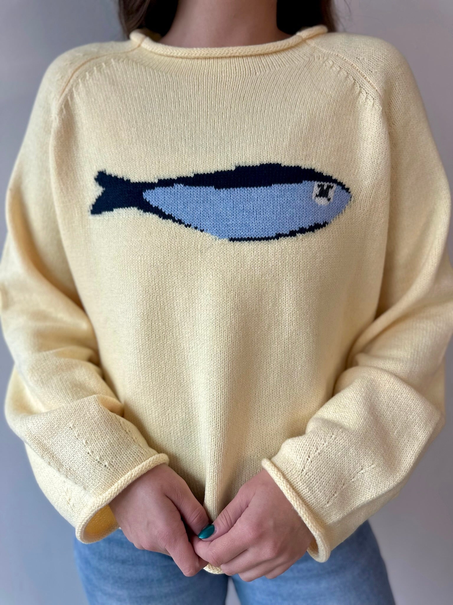 "Fish" Sweater