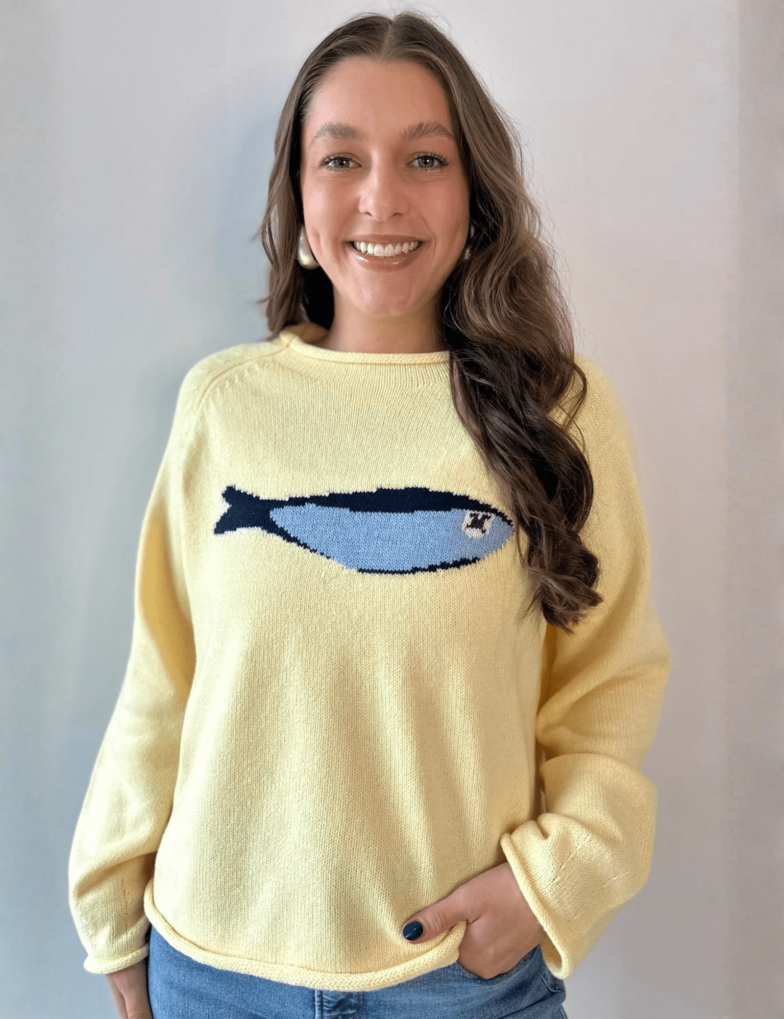 "Fish" Sweater
