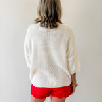 Flag Print Knit Sweater