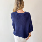 Flag Print Knit Sweater