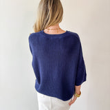 Flag Print Knit Sweater