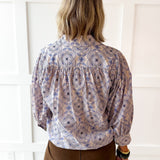 Floral Abstract Print Top