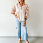 Floral Block Tencel Top