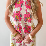 Floral Detailed Dress