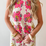Floral Detailed Dress