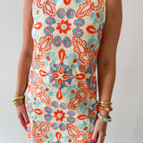 Floral Embroidered Dress