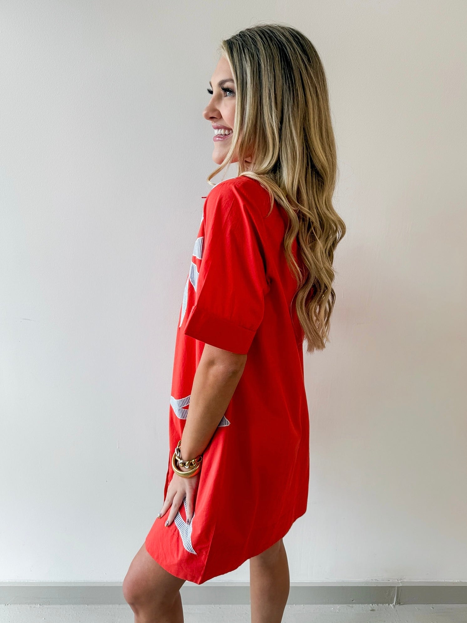 Floral Embroidery Dress