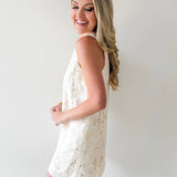 Floral Lace Shift Dress