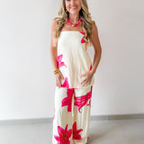 Floral Print Cami Top & Pant Set