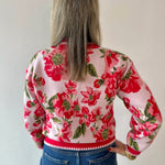 Floral Print Cardigan