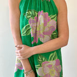 Floral Print Halter Dress