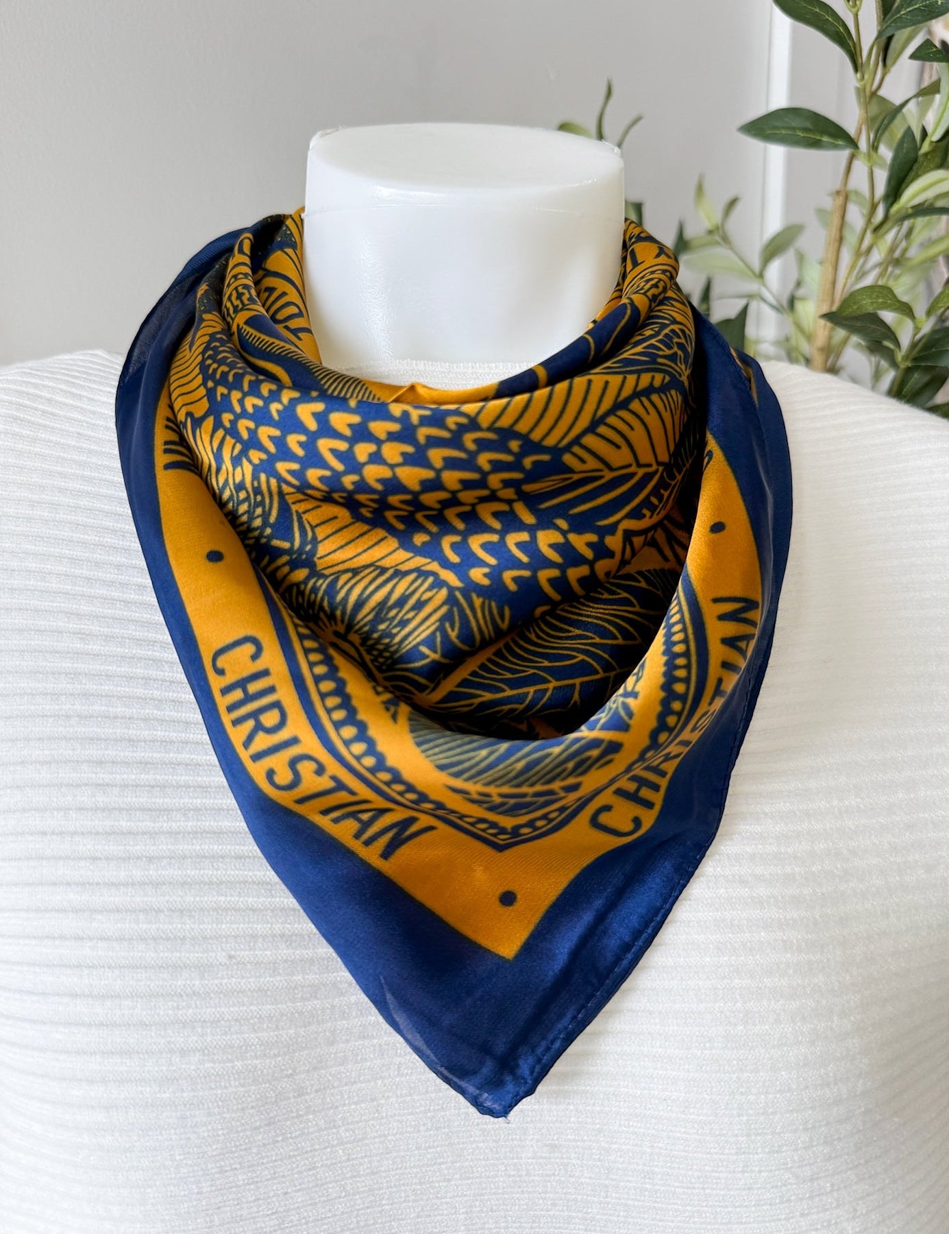 Floral Print Scarf