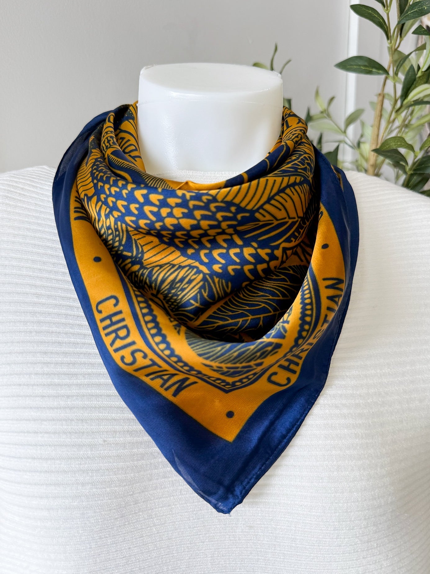 Floral Print Scarf