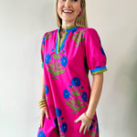 Floral Print Shift Dress