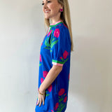 Floral Print Shift Dress