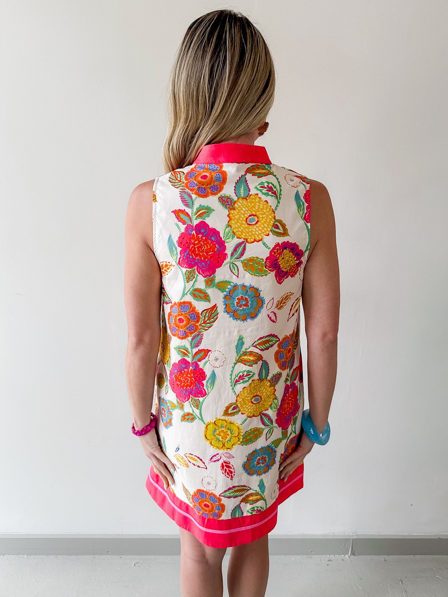 Floral Print Shift Dress