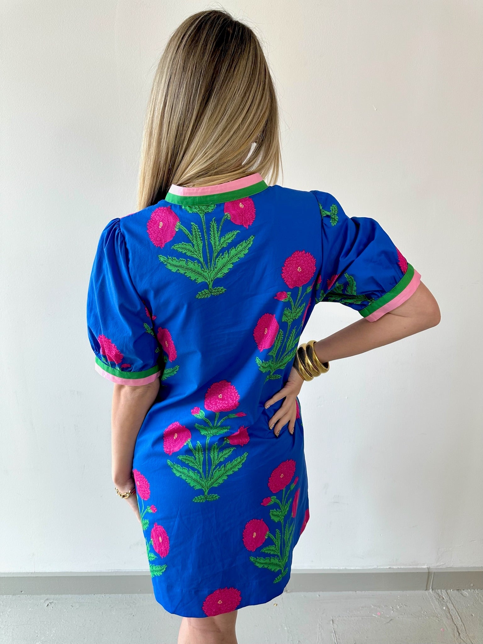 Floral Print Shift Dress