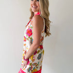 Floral Print Shift Dress