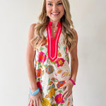 Floral Print Shift Dress