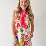 Floral Print Shift Dress