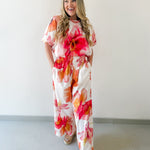 Floral Print Top & Pant Set