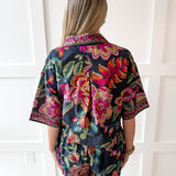Floral Print Top & Skort Set