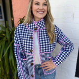 Floral Reversible Quilted Jacket