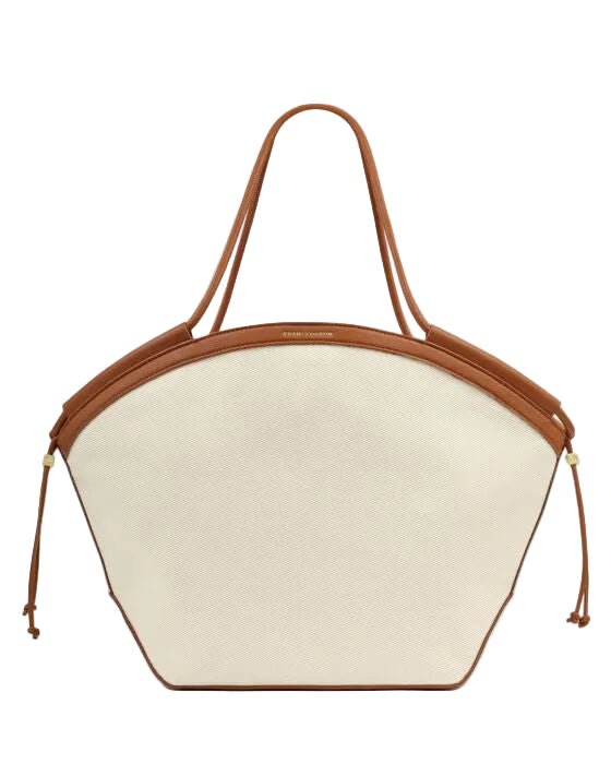 Florence Tote Bag Canvas/Cognac